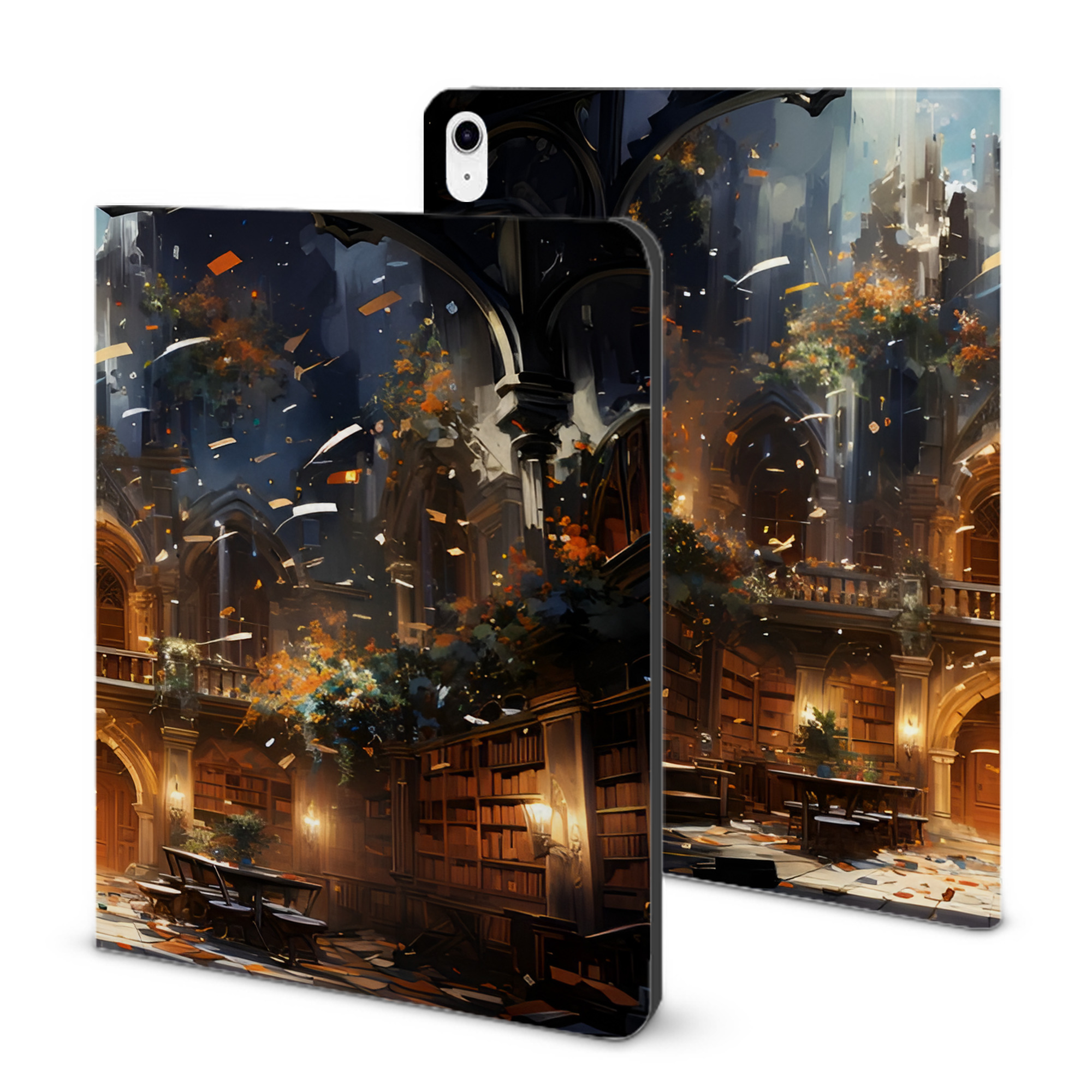 （画像用） Harry Potter ハリー・ポッターシリーズ IPad ケース ブック型 PUレザー TPU 耐衝撃 軽量 薄型 ペン収納なし 全面保護 IPad 各モデル対応